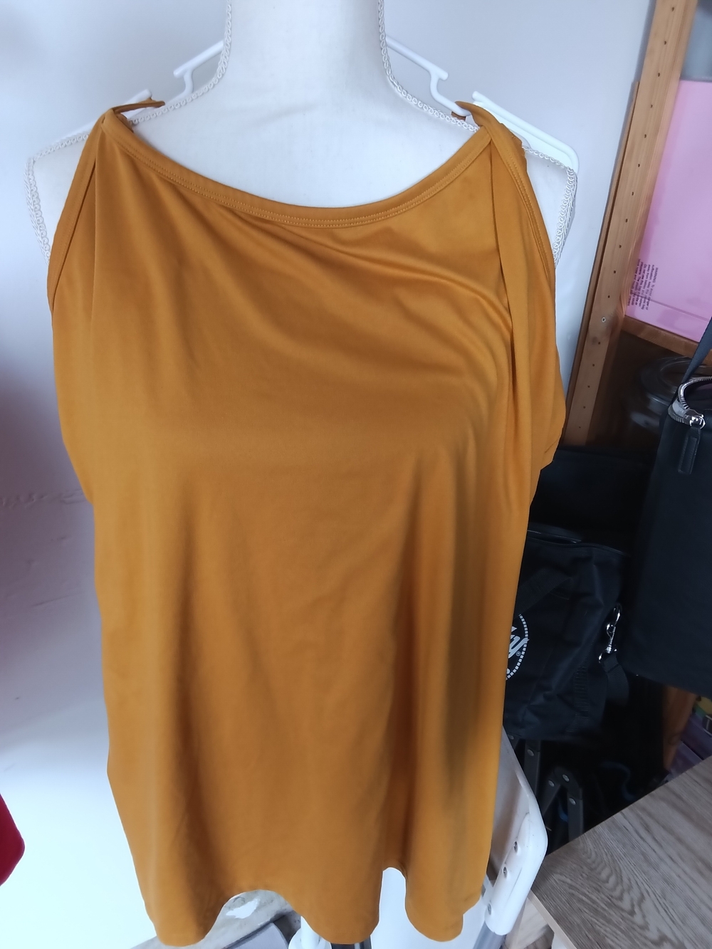 Terra & Sky Mustard Sleeveless Tank Top